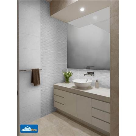 กระเบื้องผนัง DURAGRES 30x45ซม. เบวิส บริค เทา 0.81M2_3
