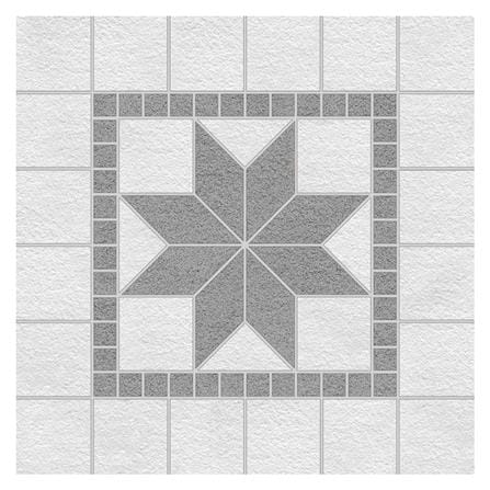 กระเบื้องพื้น 16x16 นิ้ว ภูผา วังดารา เทา A 0.96M2