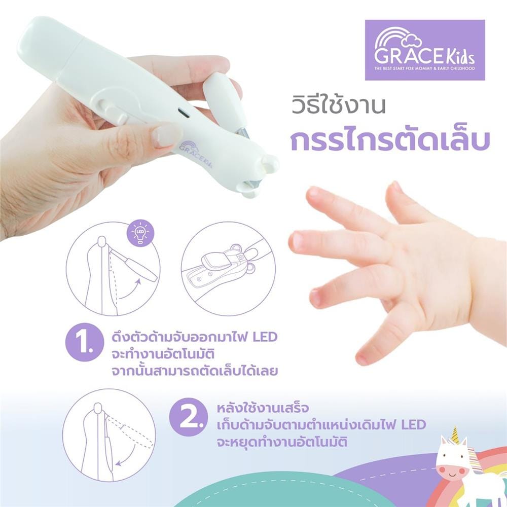 กรรไกรตัดเล็บเด็ก GRACE KIDS FG015543_4