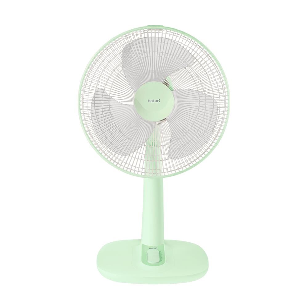 พัดลมตั้งโต๊ะ 14 นิ้ว HATARI T14M1 สีเขียว