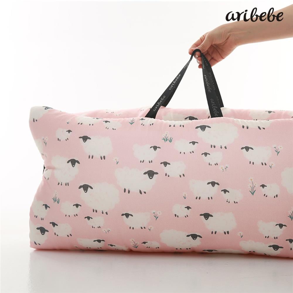 ชุดที่นอนเด็กพกพา ARIBEBE Pink Baby Sheep_1