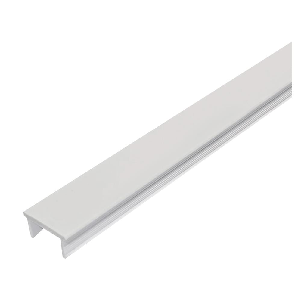 เซาะร่อง PVC ชวากร รุ่น U10 1x200 ซม. สีขาว