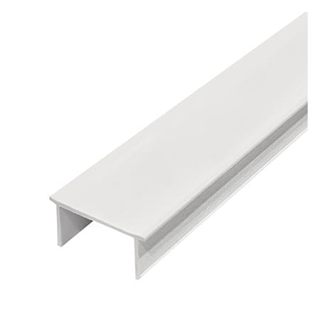 เซาะร่อง PVC ชวากร U20 2x200 ซม. สีขาว_0