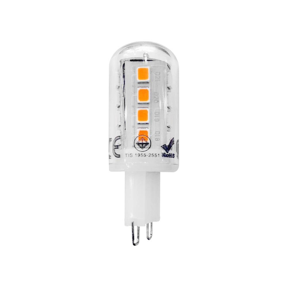 หลอด LED L&E CYLINDER G9 2 วัตต์ WARM WHITE