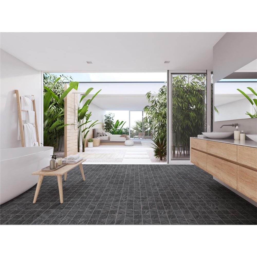 กระเบื้องพื้นพอร์ซเลน 30x30 ซม. COTTO บาเฮีย กริจิโอ เทา PM 1 ตร.ม.