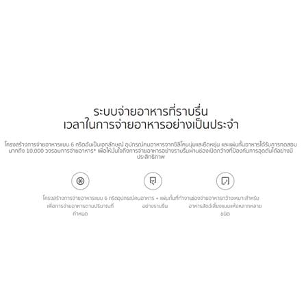 เครื่องให้อาหารสัตว์เลี้ยงอัจฉริยะ XIAOMI สีขาว_6