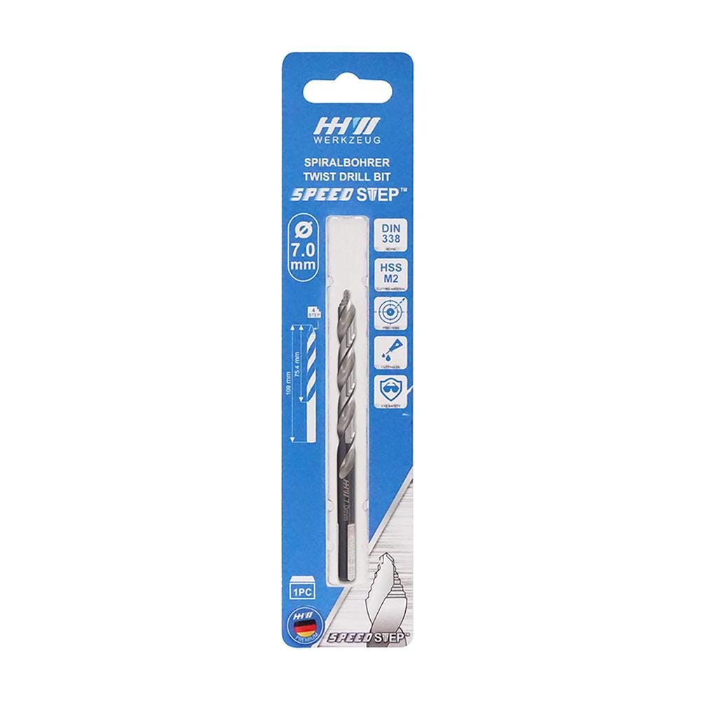 ดอกเจาะเหล็ก SPEED STEP HHW 7 มม.