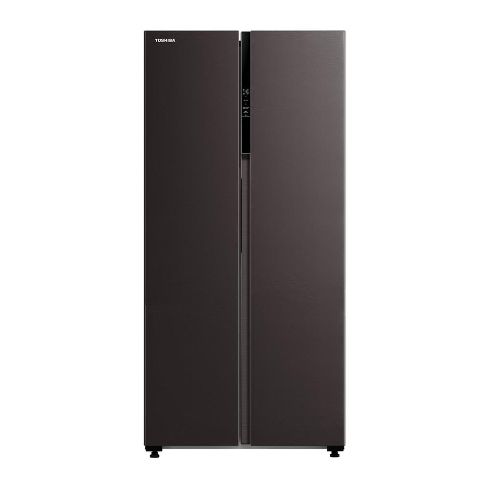 ตู้เย็น SIDE BY SIDE TOSHIBA GR-RS600WI-PMT(37) 16.2 คิว SATIN GREY อินเวอร์เตอร์