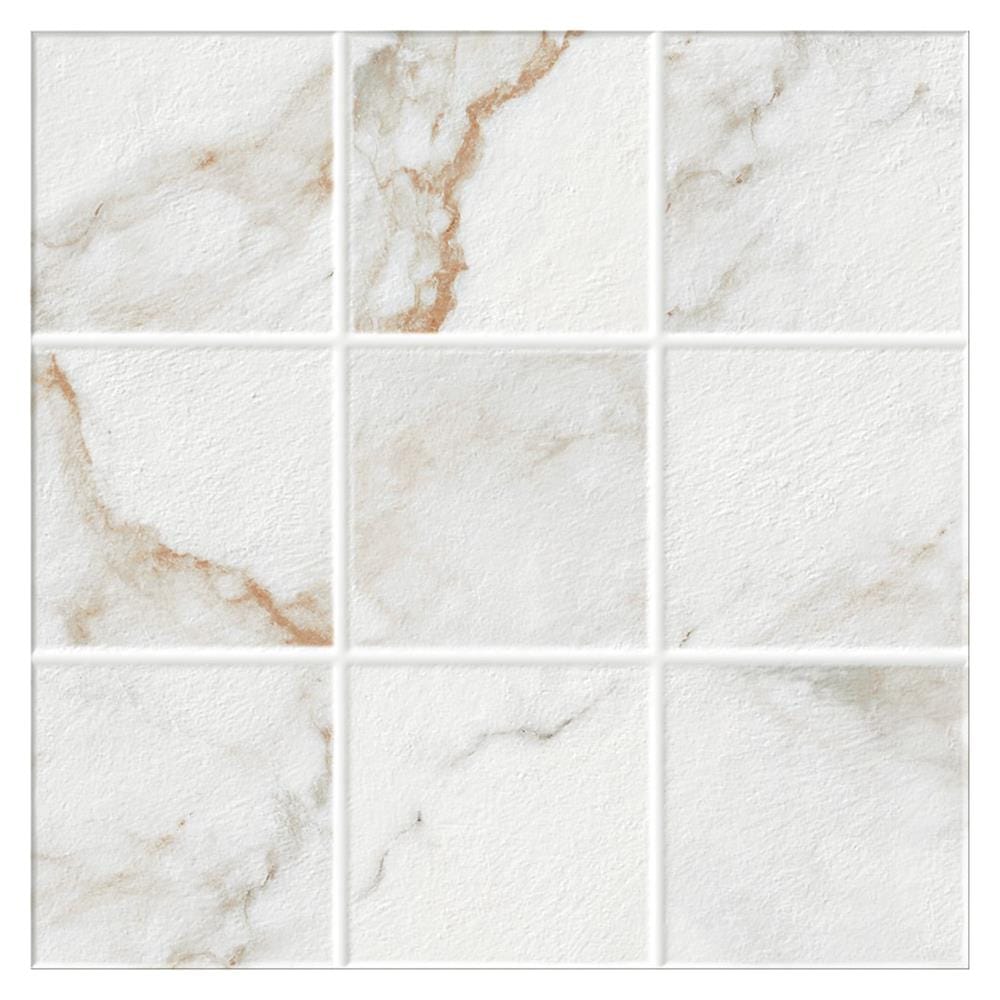กระเบื้องพื้นพอร์ซเลน 30x30 ซม. COTTO มาโม่ อีร่า (HYG) ขาว PM 1M2