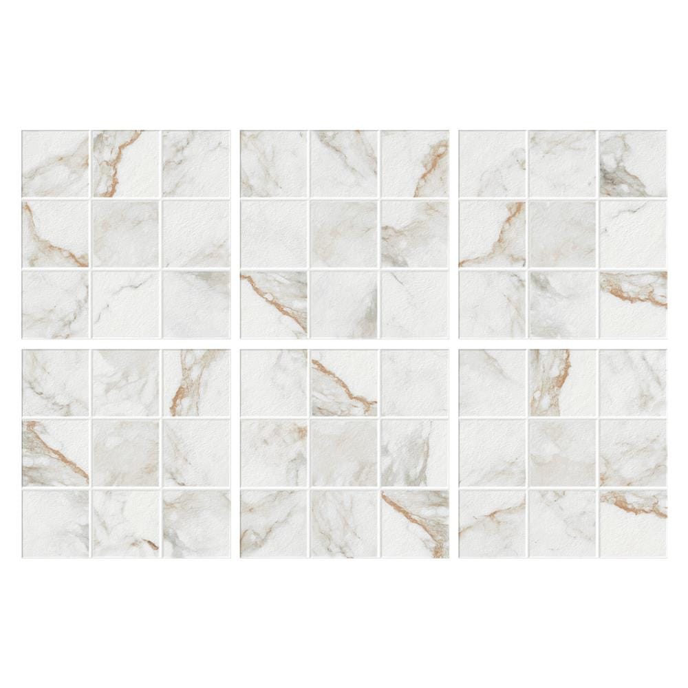 กระเบื้องพื้นพอร์ซเลน 30x30 ซม. COTTO มาโม่ อีร่า (HYG) ขาว PM 1M2