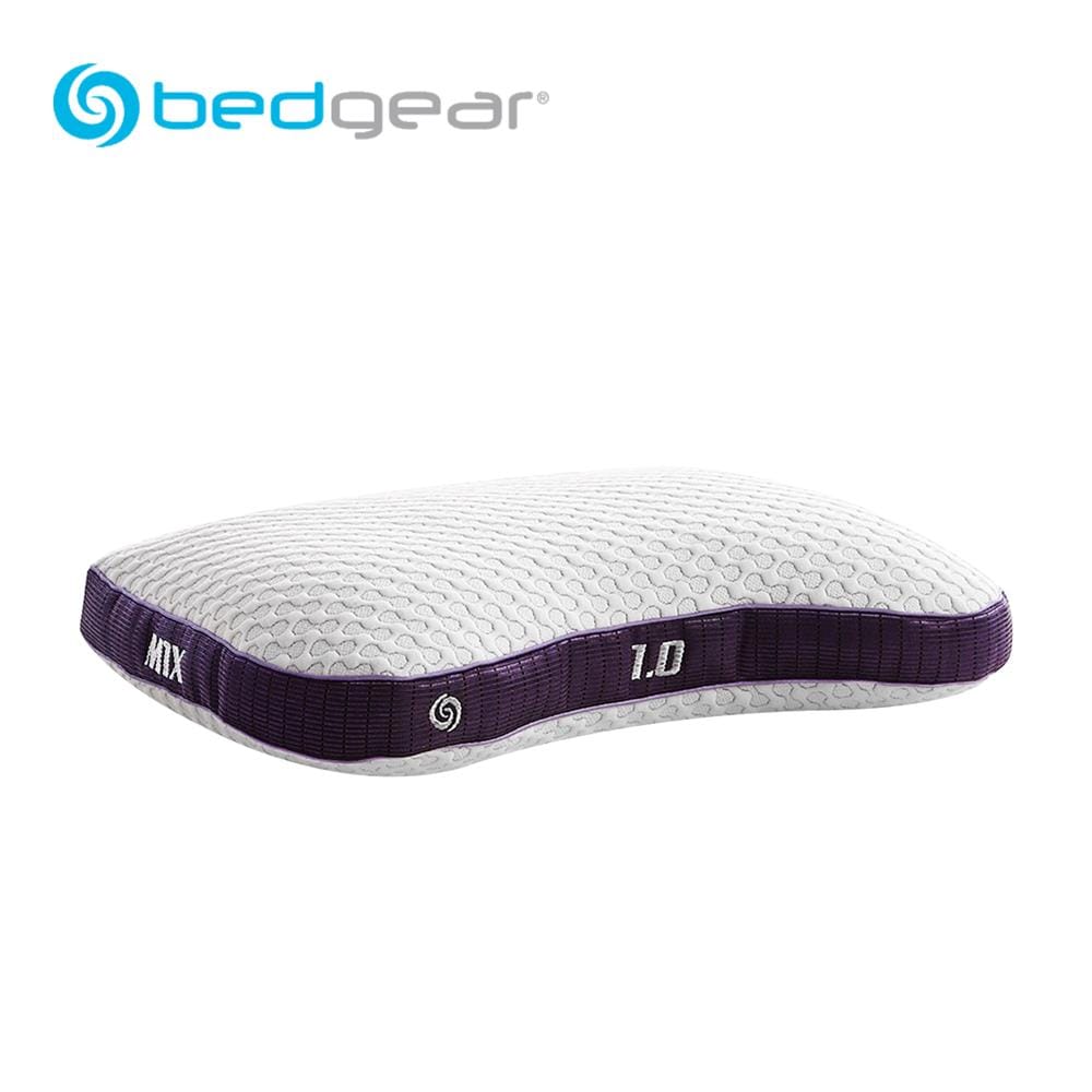 หมอนสุขภาพ ยางพารา BEDGEAR M1X 1.0 17x24 นิ้ว สีขาว