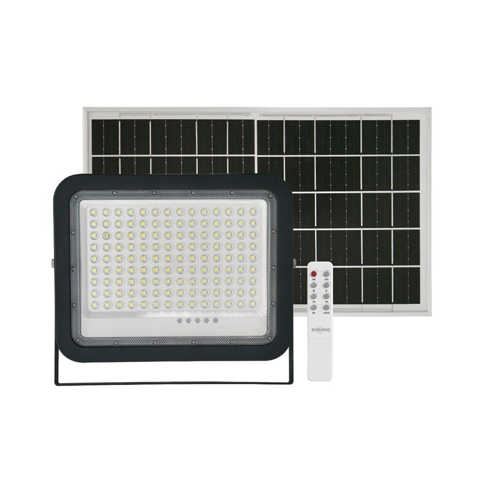 ไฟสปอตไลท์ SOLAR SHINING S-FD200656-3SL 200 วัตต์ DAYLIGHT สีดำ