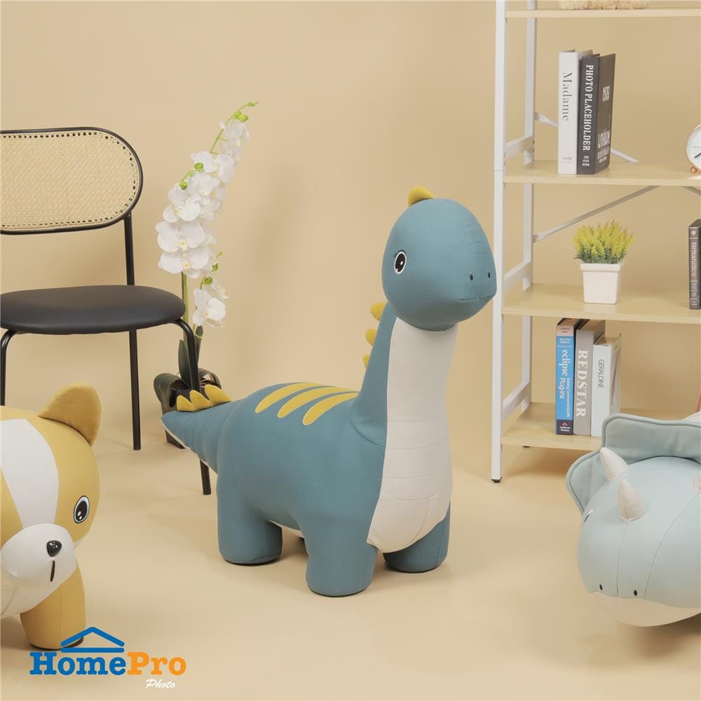 สตูลรูปสัตว์ FURDINI DINOSAUR สีเขียว