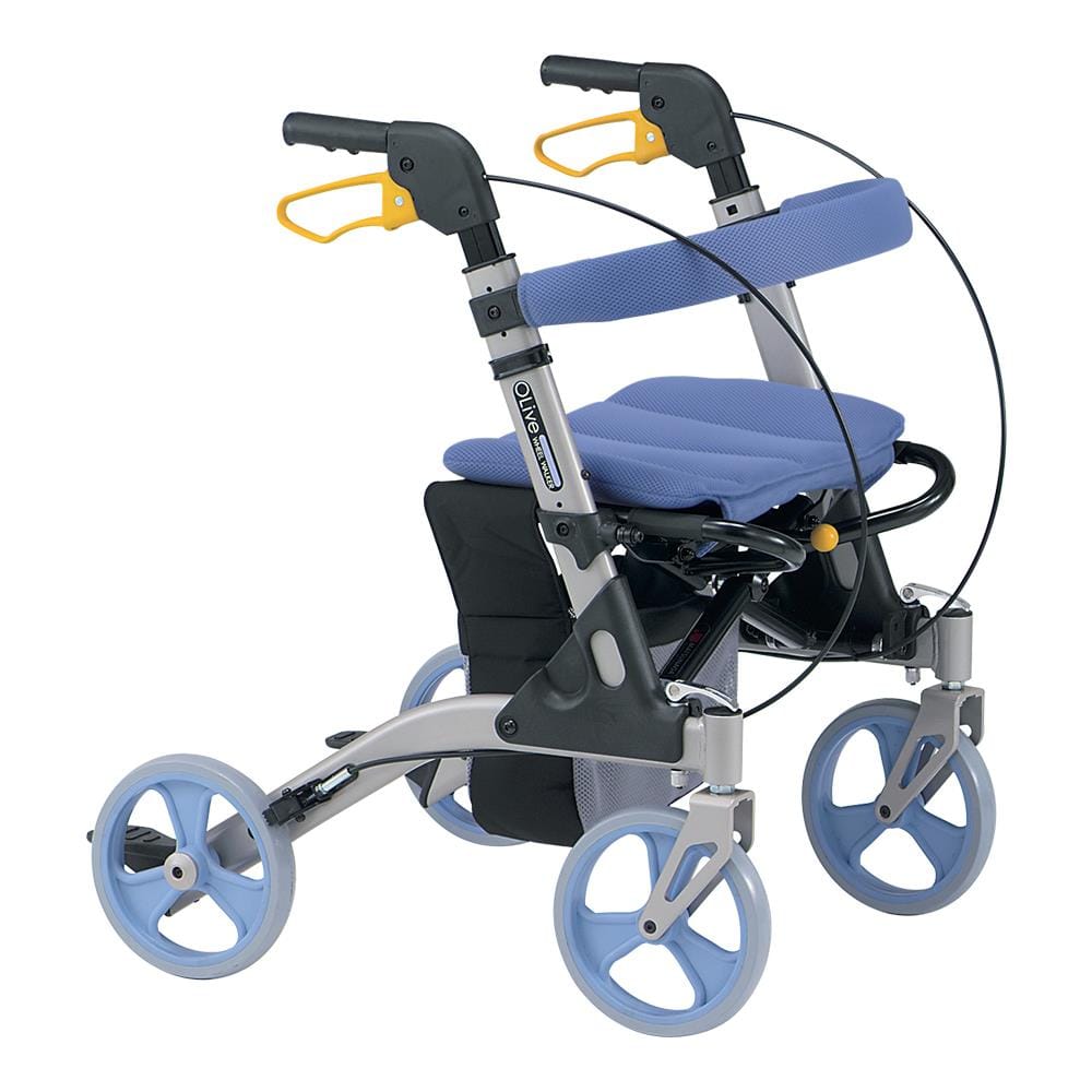 รถเข็นช่วยเดิน MATSUNAGA MV-100  ฟ้า_0