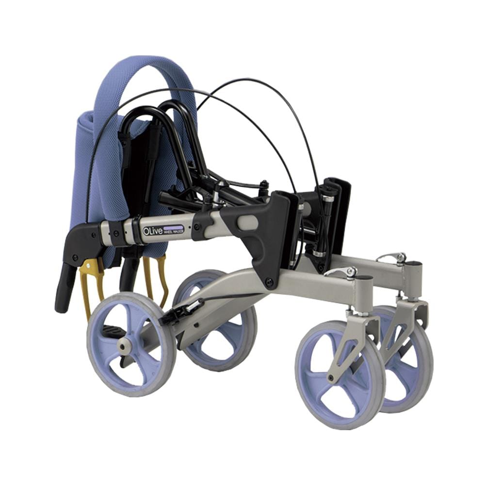 รถเข็นช่วยเดิน MATSUNAGA MV-100  ฟ้า_1