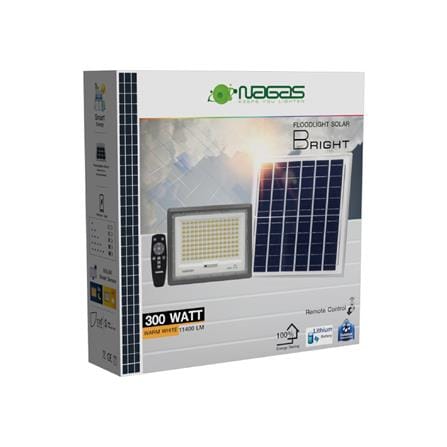 ไฟสปอตไลท์ SOLAR NAGAS BRIGHT 300 วัตต์ WARM WHITE สีเทา_5