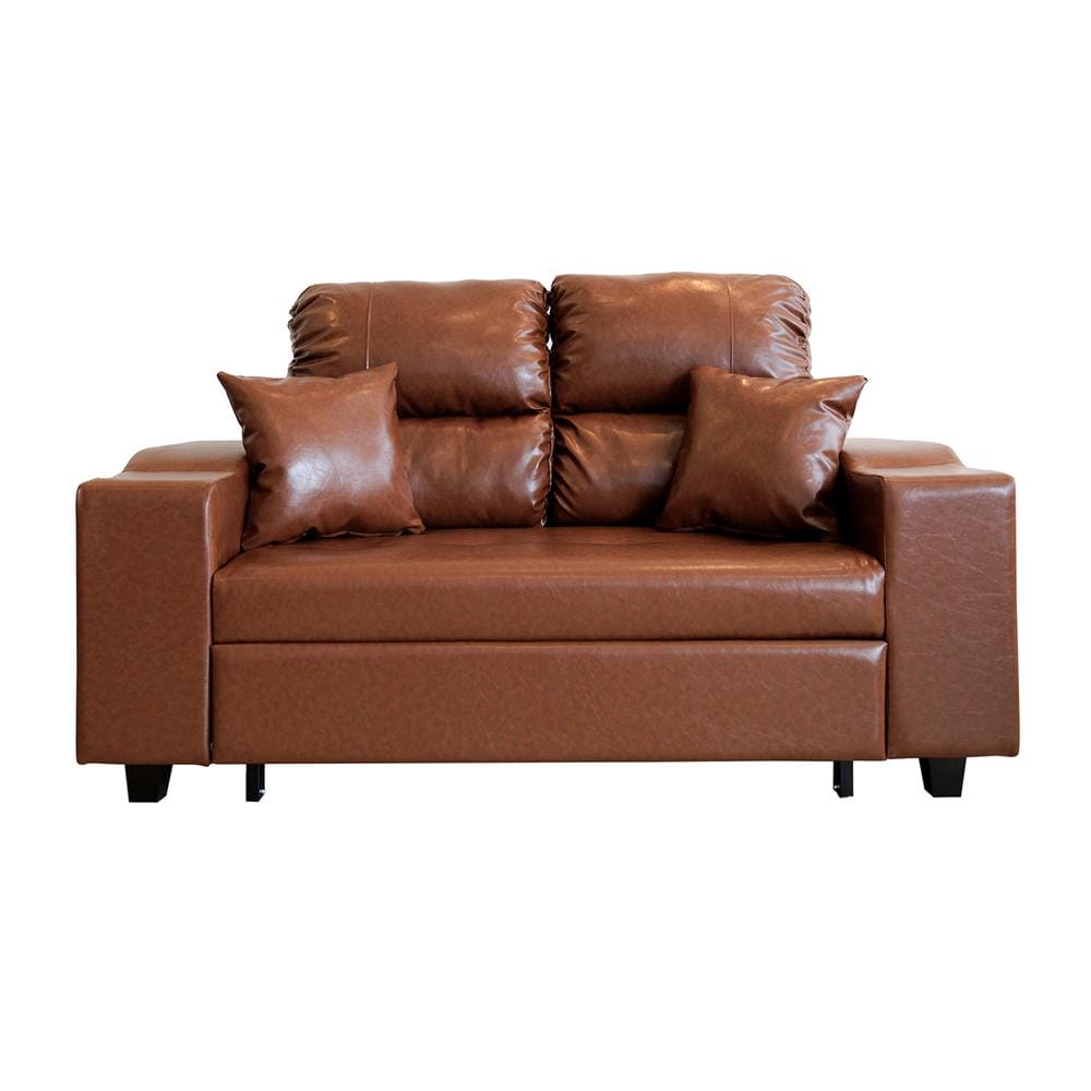 โซฟาเบด CCR FURNITURE รุ่น NEW YORK (นิวยอร์ก) ขนาด 170 cm. หนัง PREMIUM PU สีน้ำตาล (PQ003-5)_0