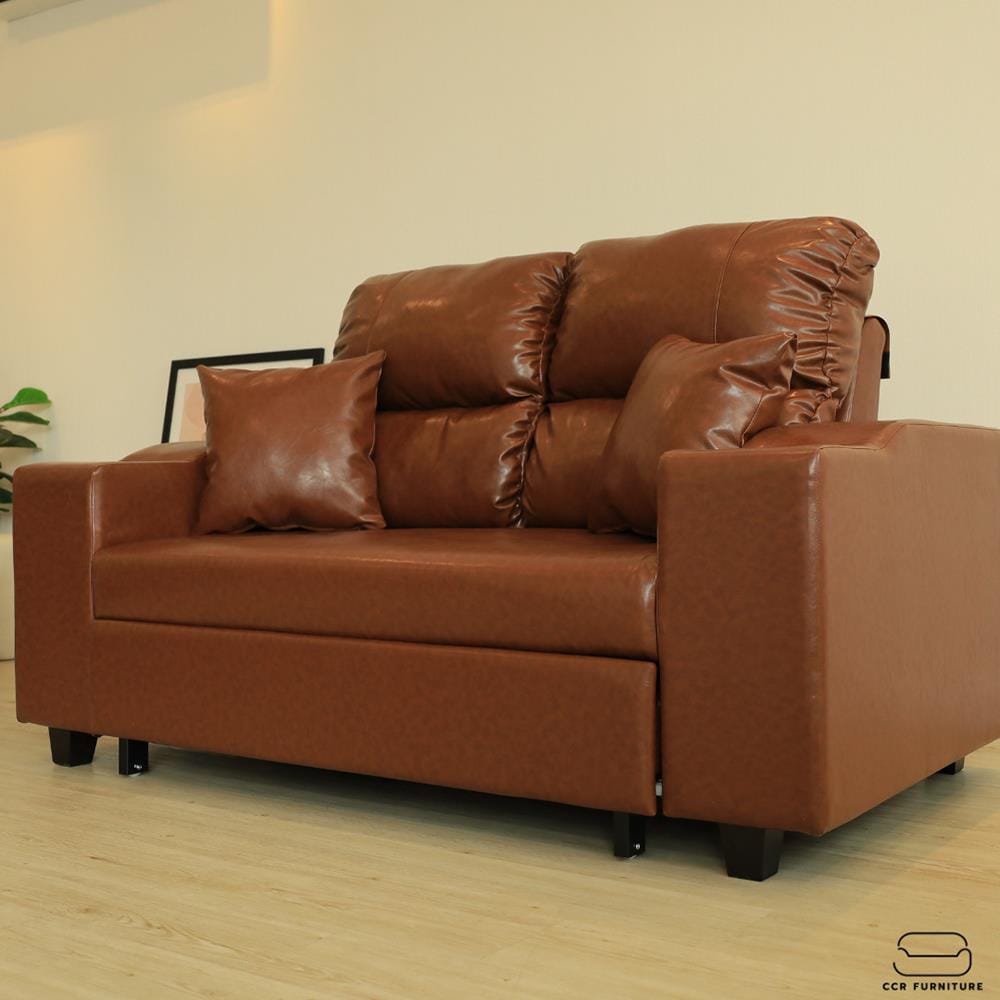 โซฟาเบด CCR FURNITURE รุ่น NEW YORK (นิวยอร์ก) ขนาด 170 cm. หนัง PREMIUM PU สีน้ำตาล (PQ003-5)_11