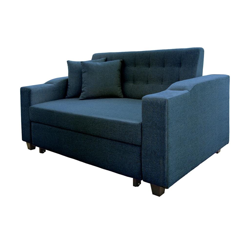 โซฟาเบด CCR FURNITURE รุ่น HOLLYWOOD (ฮอลลีวูด) ขนาด 156 cm. ผ้า สีน้ำเงิน (A1-38)_1
