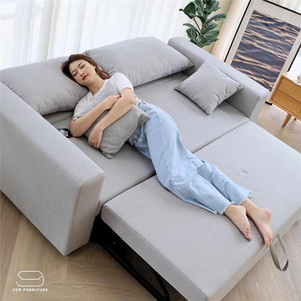 โซฟาเบด CCR FURNITURE รุ่น PHILLY (ฟิลลี่) ขนาด 194 cm. ผ้า สีเทา (A1-06)_7