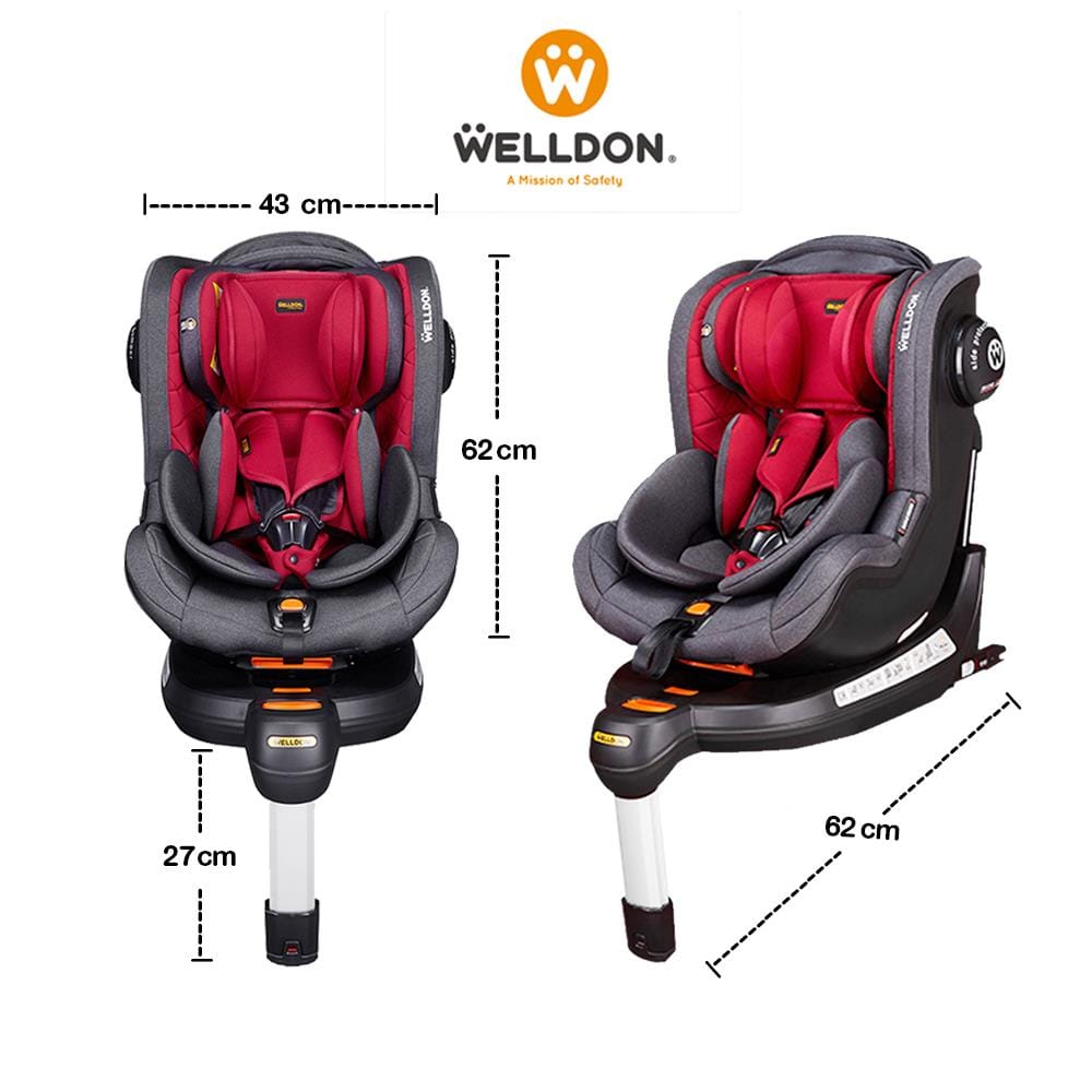 คาร์ซีท WELLDON COCOON LOVE เทา_9