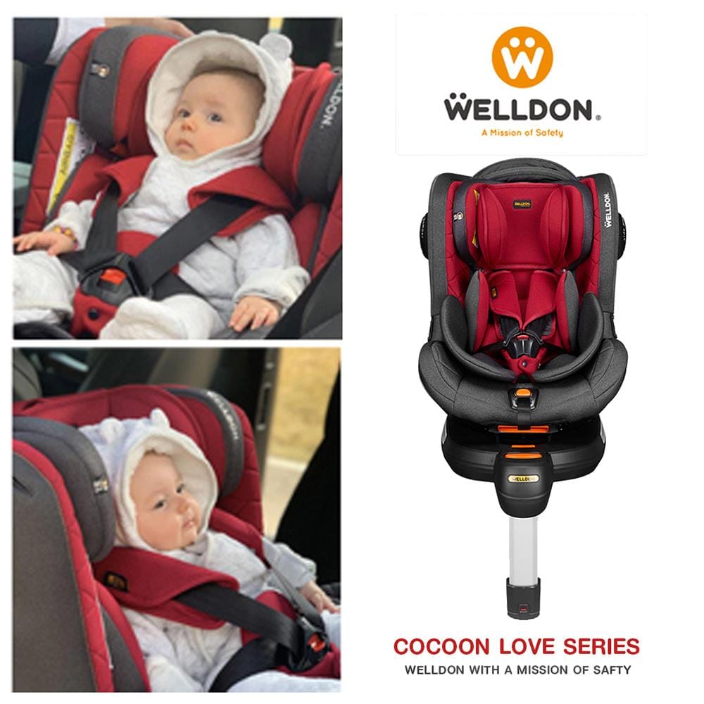 คาร์ซีท WELLDON COCOON LOVE เทา_8