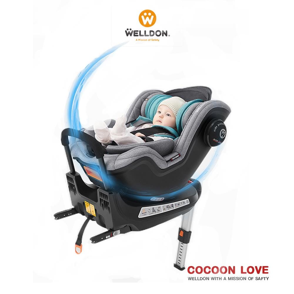 คาร์ซีท WELLDON COCOON LOVE แดง_6