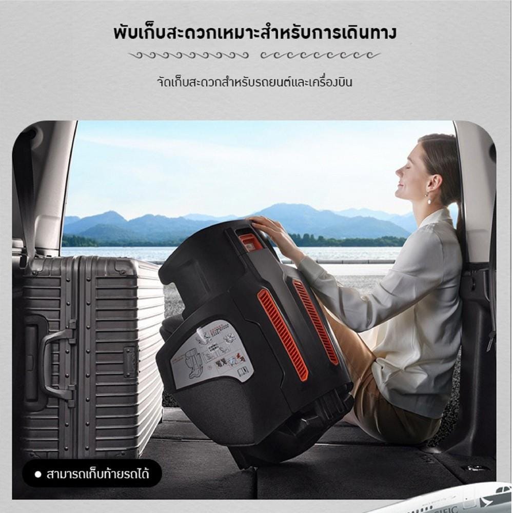 คาร์ซีท WELLDON COCOON TRIP แดง_5