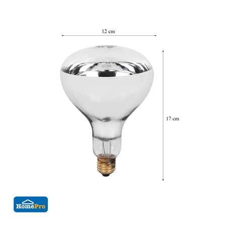 หลอด INFRARED CARINI R125CH 250 วัตต์ WARM WHITE E27_4