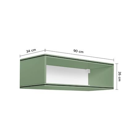 ช่องเสริม KING PLATINUM 90X26 ซม. สีเขียวพิสตาชิโอ_4