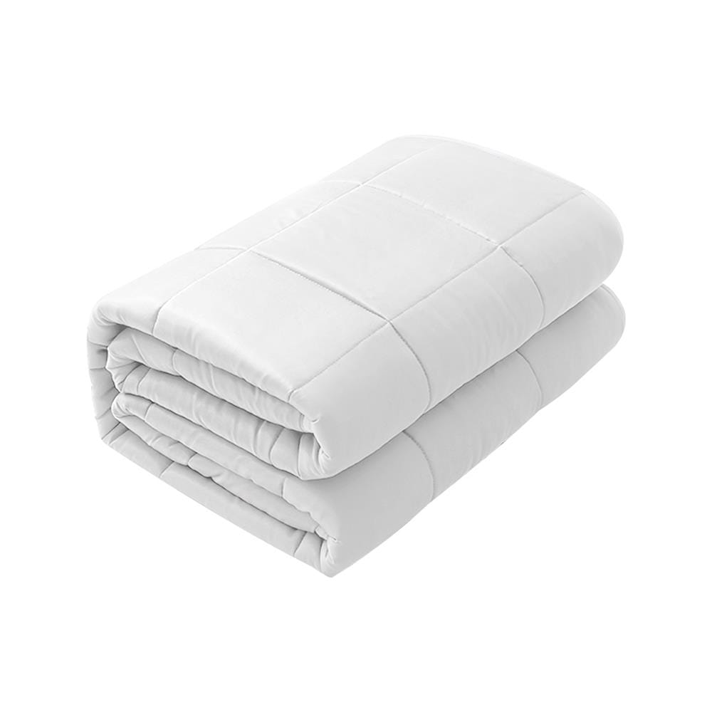 ผ้าห่มถ่วงน้ำหนัก HUGGIN รุ่น 4.5 KG 60X80-INCH สีขาว
