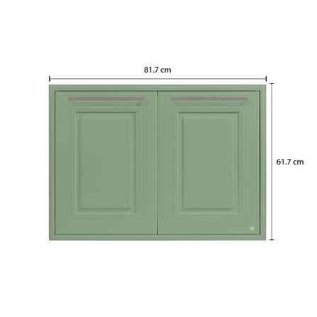 บานใต้เตา KING PLAT-PEARL 81.7X61.7 ซม. สีเขียวพิสตาชิโอ_2