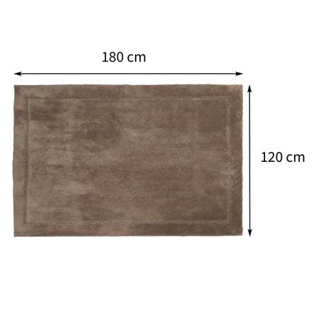 พรม HOME LIVING STYLE DOLLAR 120X180 ซม. สีน้ำตาล_9