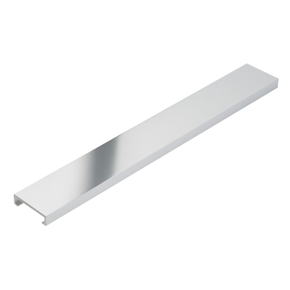 กรุยเชิงอะลูมิเนียม DP DBA402001 4 ซม. 2 ม. สีเงิน