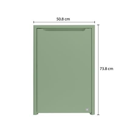 บานถังแก๊ส KING PLAT-CURVE 50.8X73.6 ซม. สีเขียวพิสตาชิโอ_4