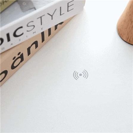 โต๊ะข้างอัจฉริยะ RAGGIO STN-480 สีขาว_2