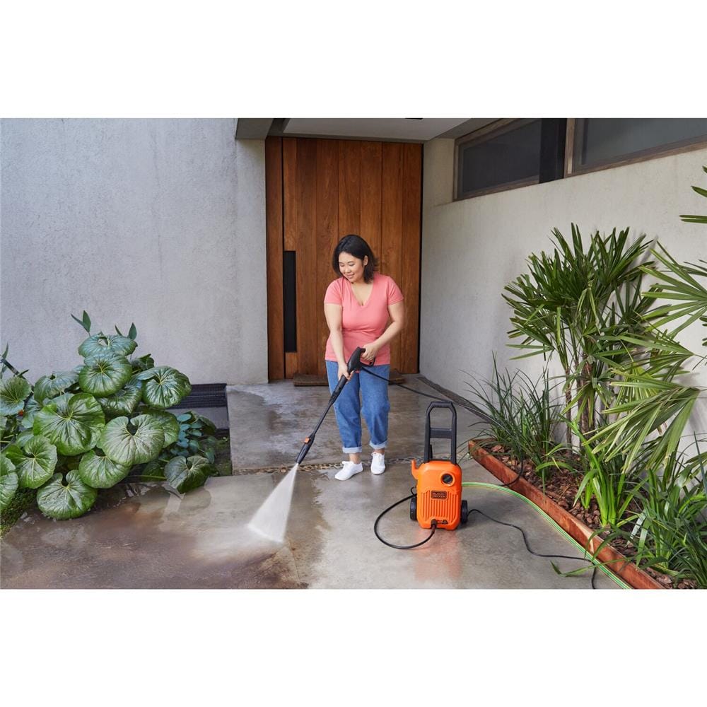 เครื่องฉีดน้ำ BLACK&DECKER BEPW1600LTH-B1 110 บาร์ 1400 วัตต์ (สูง)