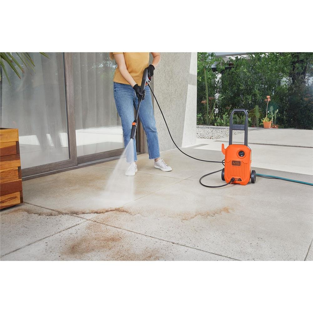 เครื่องฉีดน้ำ BLACK&DECKER BEPW1600LTH-B1 110 บาร์ 1400 วัตต์ (สูง)