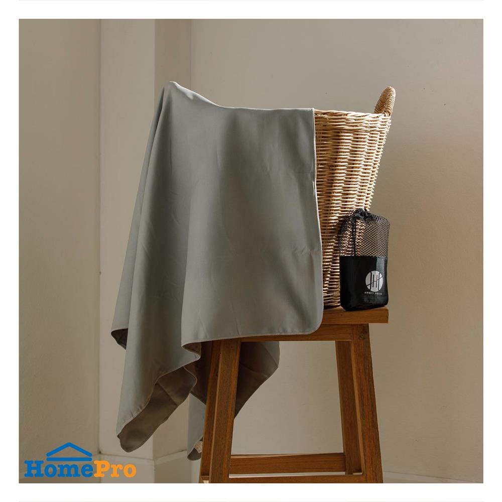 ผ้าขนหนู Hanky House Travel สีเทา_5