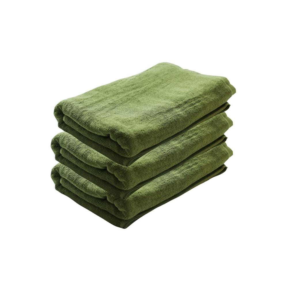 ผ้าขนหนู Hanky House สีชาเขียว_0