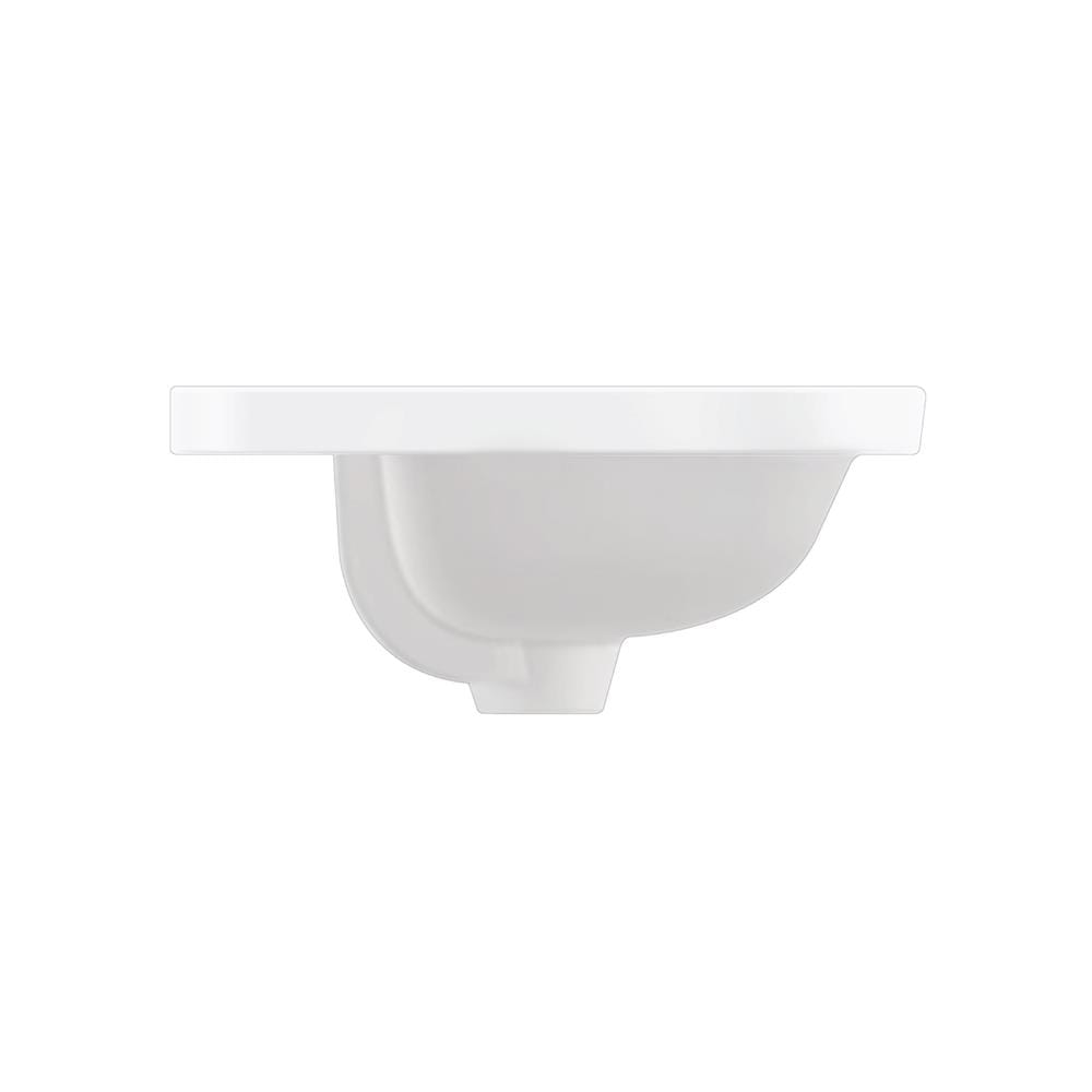 อ่างล้างหน้าฝังครึ่งเคาน์เตอร์ AMERICAN STANDARD 0462-WT-0 สีขาว
