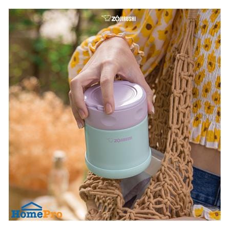 ถ้วยสุญญากาศ ZOJIRUSHI SW-EK26H-AP 260 มล. สีฟ้า_1