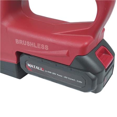 เครื่องตัดแต่งพุ่มไร้สาย (พร้อมแบตเตอรี่) MATALL HBHL2001 20 โวลต์_6