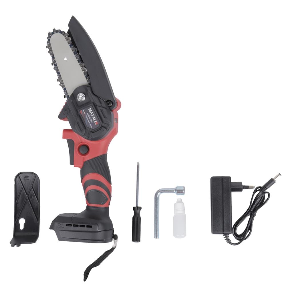 เลื่อยโซ่ไร้สาย (พร้อมแบตเตอรี่) MATALL HBHL1001 4 นิ้ว 20 โวลต์