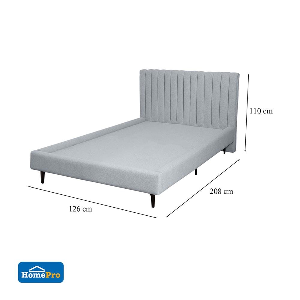 ฐานรองหัวเตียง 3.5 ฟุต HOME LIVING STYLE GRACE สี LIGHT GREY