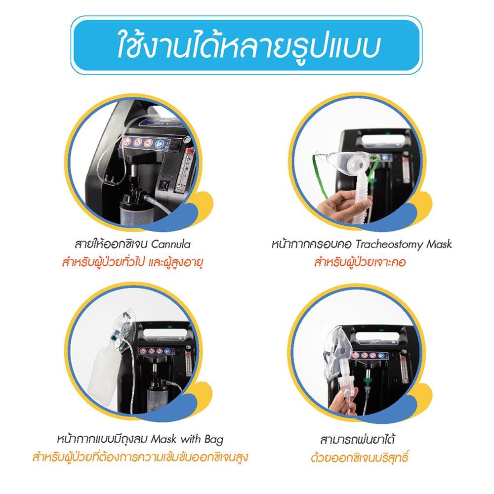 เครื่องผลิตออกซิเจน 10 ลิตร DEVILBISS 1025KS_5