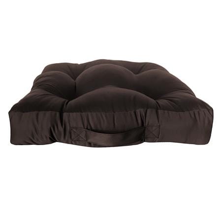 เบาะรองนั่ง HOME LIVING STYLE SATINY 22X22 นิ้ว สีน้ำตาลเข้ม_1