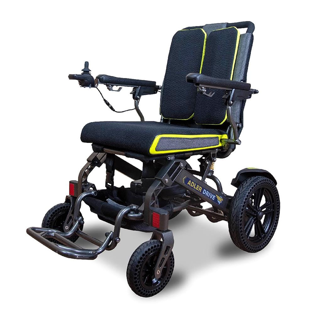 รถเข็นวีลแชร์ไฟฟ้า ADLER DRIVE YE100 สีดำ_0
