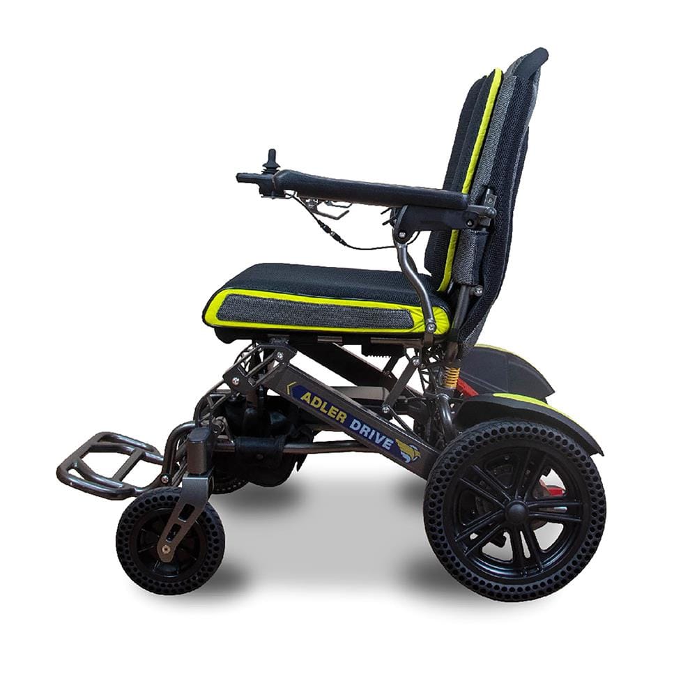 รถเข็นวีลแชร์ไฟฟ้า ADLER DRIVE YE100 สีดำ_2