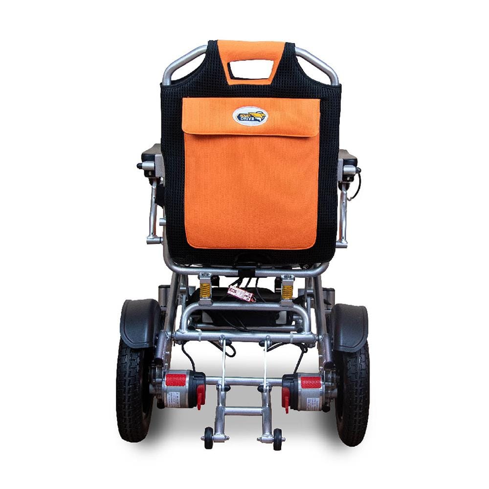รถเข็นวีลแชร์ไฟฟ้า ADLER DRIVE YE245C- MAX สีส้ม_3